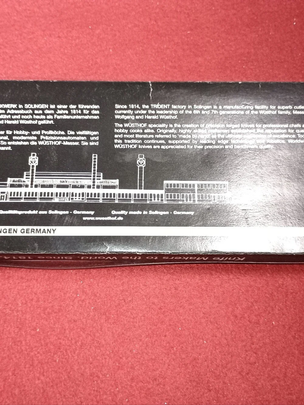 Brand New Wusthof Emeril Emerilware Carving Knife & Fork Set 4120E 4407E - Picture 7 of 10